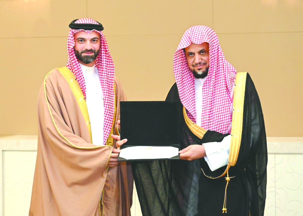 Financial Crimes and Money Laundering Prosecution Office Chief Prosecutor Ahmed Al Ramadan was honoured during the fifth annual meeting of the Arab Public Prosecutors Association held in Oman on Tuesday and Wednesday. He was awarded the Distinguished Public Prosecution Award for members of the public prosecution offices in the member states of the association. The Chief Prosecutor has demonstrated remarkable proficiency in analysing and extracting evidence.